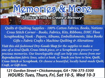 Memories & More Chickamauga